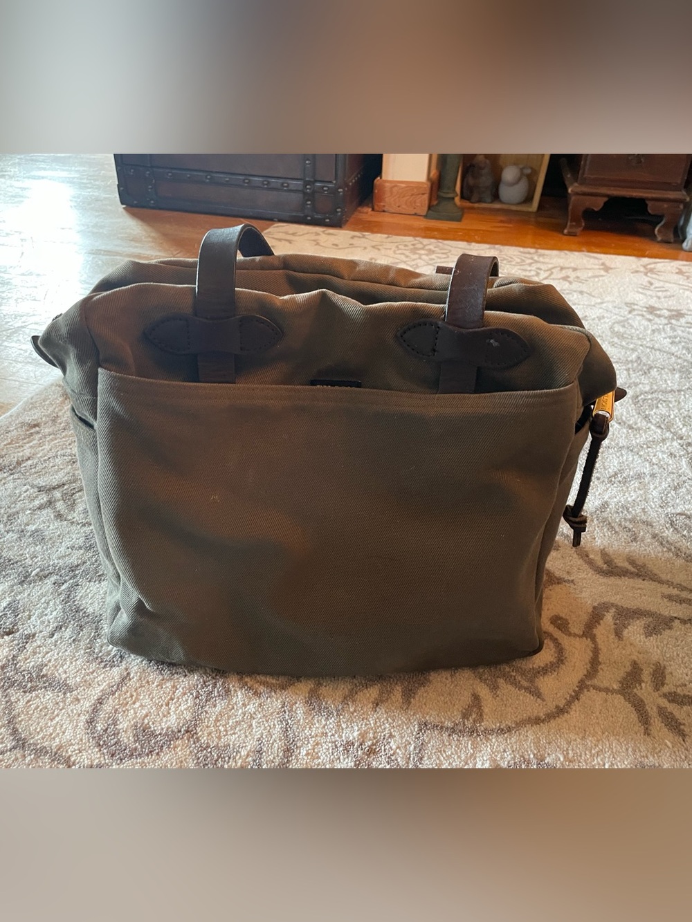 Filson Rugged Twill Zippered Tote